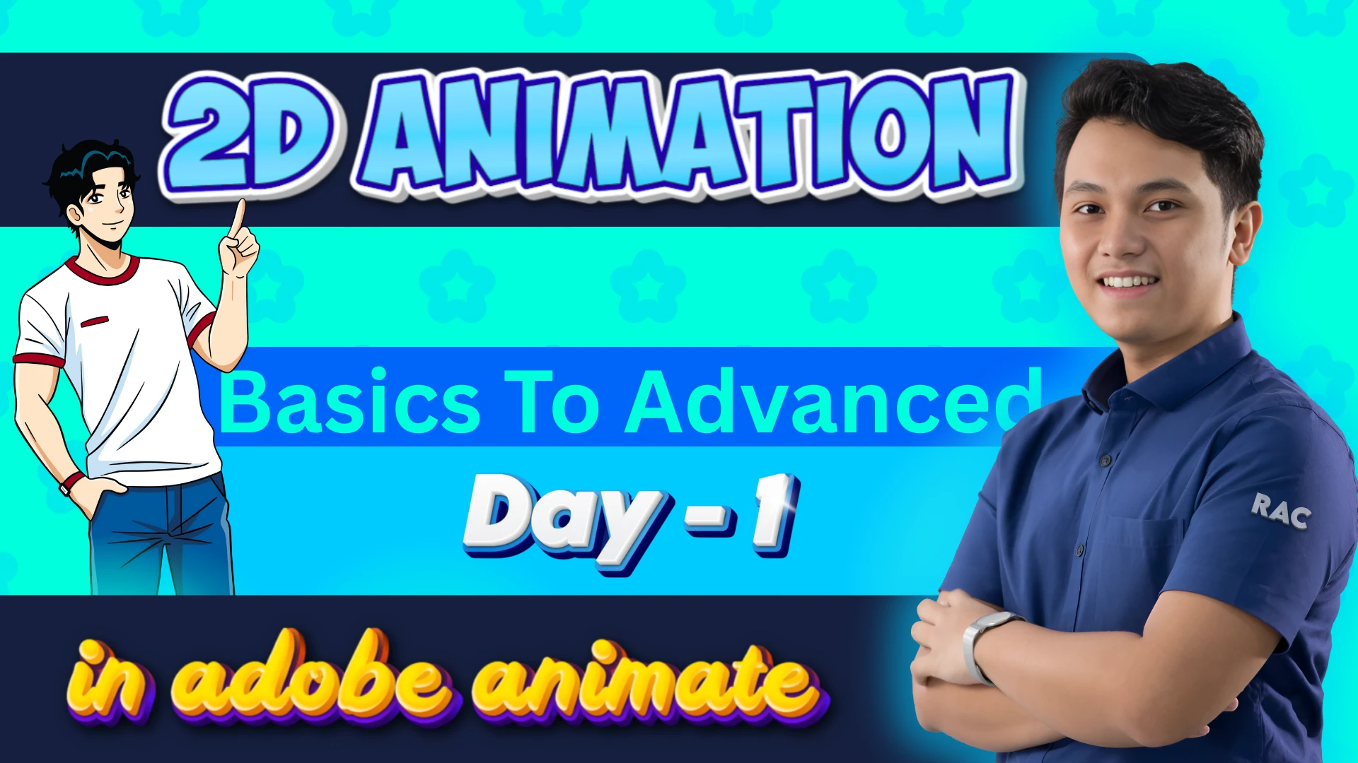 Master 2D Animation from Scratch – Learn Character Animation, Motion & Scene Creation